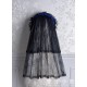 Twin Bears The Misty Feast of Black Fog Short Cape(1st Pre-Order/Full Payment Without Shipping)